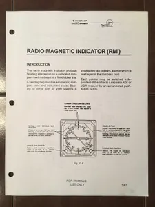 Embraer EMB-120 Brasilia RMI Radio Magnetic Indicator System Training Manual